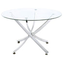 Compson - 5 Piece Dining Set - Chrome