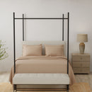 Brushed Hypoallergenic Split Sheet Set