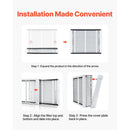 Air Filters MERV 13 Electrostatic Pleated HVAC Furnace Filter 4-Pack 20 x 25 x 4 by HouseOfZazla