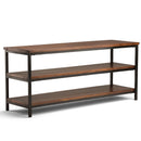 Skyler - TV Media Stand - Dark Cognac Brown by HouseOfZazla