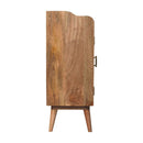 Larissa - T Bar Raised Cabinet - Brown by HouseOfZazla