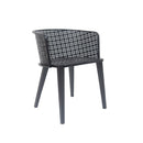 Milan Outdoor Dining Chair Set of 2 by HouseOfZazla