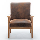 Wide Arm Chair - Light Brown by HouseOfZazla