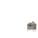 Rockefeller - Nightstand With 1 Drawer - White by HouseOfZazla