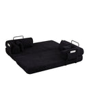 Convertible Sleeper Sofa Bed With Cylindrical Pillow by HouseOfZazla