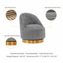 Leela - Swivel Lounge Chair by HouseOfZazla