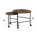 Oblis Vintage Nesting Tables (Set of 2) by HouseOfZazla