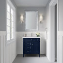 James Martin Brittany 30" Single Bathroom Vanity, Victory Blue