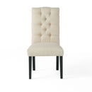Harding - Tufted Dining Chair (Set of 2) - Natural