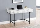Computer Desk For Home Office, Laptop, Storage Drawers, Contemporary & Modern by HouseOfZazla