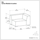 Rex - Corner Sofa Module by HouseOfZazla