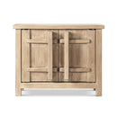 Rowan - 2 Door Accent Cabinet - Natural by HouseOfZazla