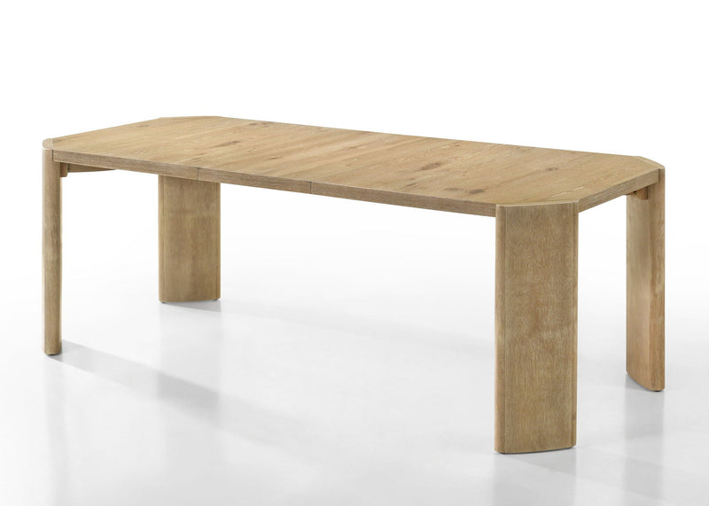 Magnus - 6 Piece Extendable Rectangular Dining Table Set With Dining Bench - Oak, photo 6 of 7