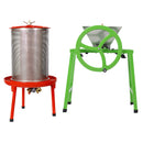 Hydraulic Fruit Wine Press With Apple Crusher - Green by HouseOfZazla