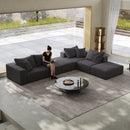 Oversized Sponge Cloud Sofa - Modern Sectional Couch Set