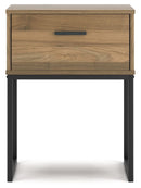 Deanlow - One Drawer Night Stand - Honey