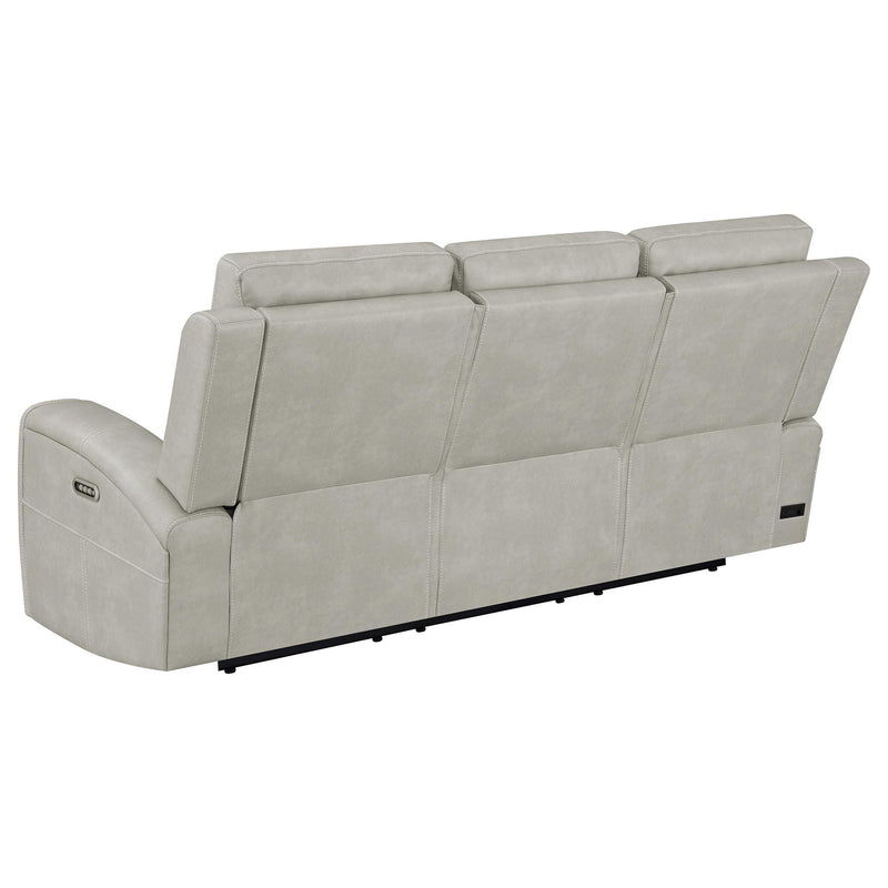 Brickston 2-piece Triple Power Reclining Sofa Set Grey, photo 7 of 7