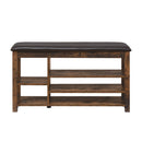 Height-Adjustable Shoe-Changing Bench