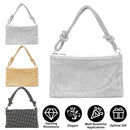 Rhinestone Evening Bag with Detachable Strap