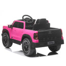 12V Kids Ride On Car With Remote Control, 4 Wheel Shock Absorption, Multifunctional Music Player Perfect Gift For Toddlers - Pink by HouseOfZazla