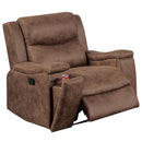 Modern Manual Motion Living Room Set & Hidden Cup Holders by HouseOfZazla