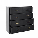Modern Drawer Dresser For Bedroom, Ample Storage Wide Chest Of Drawers by Unique Piece Furniture