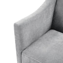 Barrel Accent Chair With Enclosed Arms by HouseOfZazla