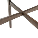 Mid-Century Modern Round Wooden Bar Table – 42" High Bar Table with Tapered Legs by HouseOfZazla