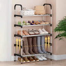 7-Tier Iron Shoe Rack – Space-Saving, Floor-Standing