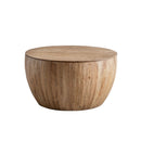 Vintage Style Barrel Coffee Table With Storage by HouseOfZazla