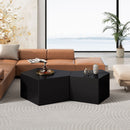 Irregular Pentagon Nesting Coffee Table Set by HouseOfZazla