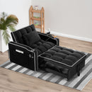 Convertible Sleeper Chair Sofa Bed Adjustable Pull Out Sleeper Chair Bed Multi-Pockets Folding Sofa Bed For Living Room Bedroom Small Space, 3 In 1 Sofa Bed by HouseOfZazla