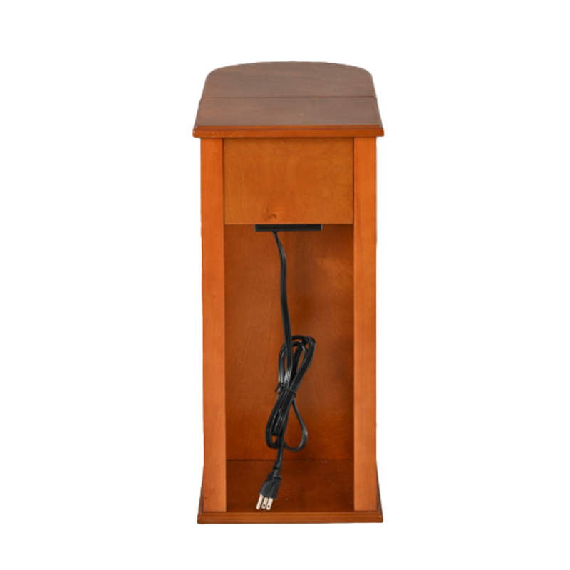 Modern End Table with Hidden Cup Holder Drawer, photo 5 of 10
