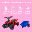 6V Kids Electric ATV With Headlights, MP3, USB & Volume Control by HouseOfZazla