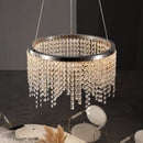 16-Inch Luxury Crystal LED Chandelier