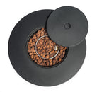30" Propane Gas Fire Pit Table, 50000 BTU Round Steel Fire Pit by HouseOfZazla