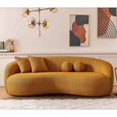 Drake - Japandi Style Curvy Boucle Sofa by Unique Piece Furniture