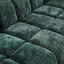 Modern Sofa With Piano Key Backrest