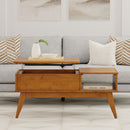 Draper - Lift Top Coffee Table - Teak by HouseOfZazla