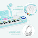 Multifunctional 37 Electric Keyboard Piano with Microphone by LJGDeals