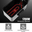 Electric Stainless Steel Deep Fryer with Timer