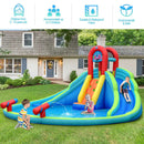 Inflatable Water Slide Bounce House with Mighty Splash Pool by LJGDeals