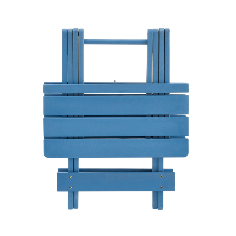 Folding Square Table For Backyard - Blue, photo 11 of 11