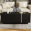 Extendable Coffee Table With 2 Hidden Storage Space And 2 Drawers For Living Room by Unique Piece Furniture