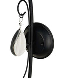 Catalina 17"H 1-Light LED Scroll Décor Wall Sconce Light Fixture Dark Bronze Finish