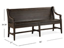 Westley Falls - Bench With Back - Graphite