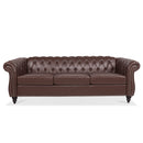 Rolled Arm Chesterfield 3 Seater Sofa by Unique Piece Furniture