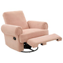 Manual Swivel Recliner Rocker Chair With Adjustable Backrest by HouseOfZazla