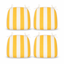 Outdoor Patio Chair Cushions (Set of 4) - Black