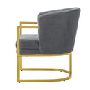 Upholstered Reading Accent Armchair For Living Room